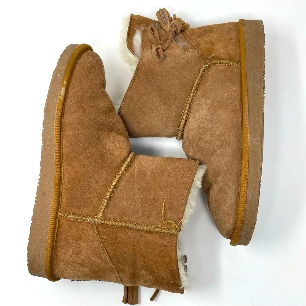 Goose Belinda Ankle Winter Boots – Brown Size 7